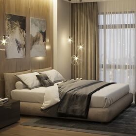 King-size bed