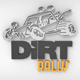 Dirt Rally 3D logo and animation