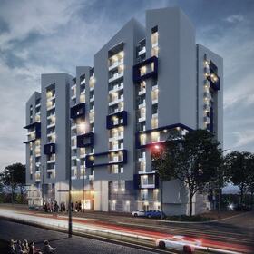 Apartment cmplex exterior design