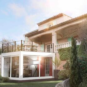 Residential house exterior design
