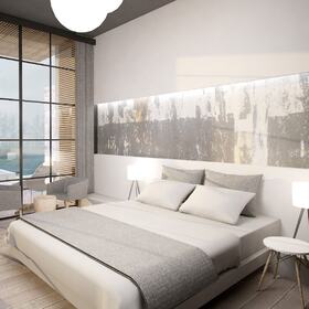 Bedroom interior rendering