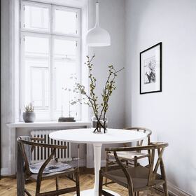 Apartment interior rendering