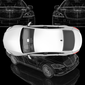 3D Car Unwrapping