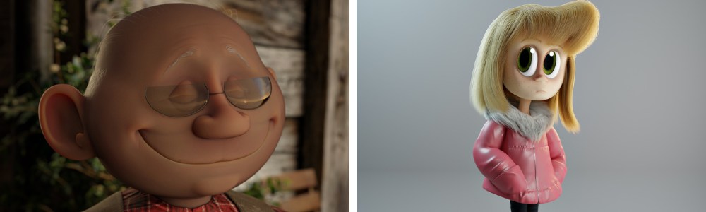 3D character modeling